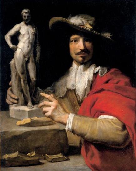  Portrat des Bildhauers Nicolas le Brun